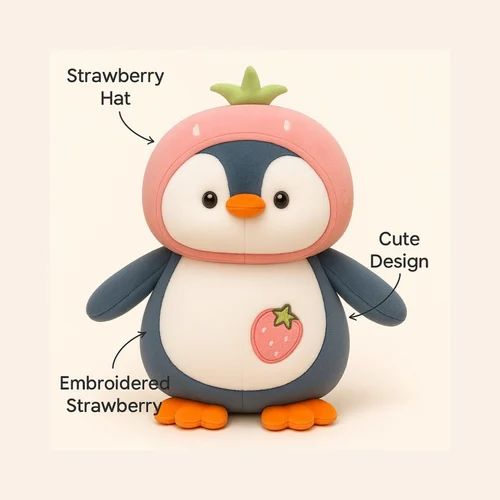 Cute Penguin Soft Toy