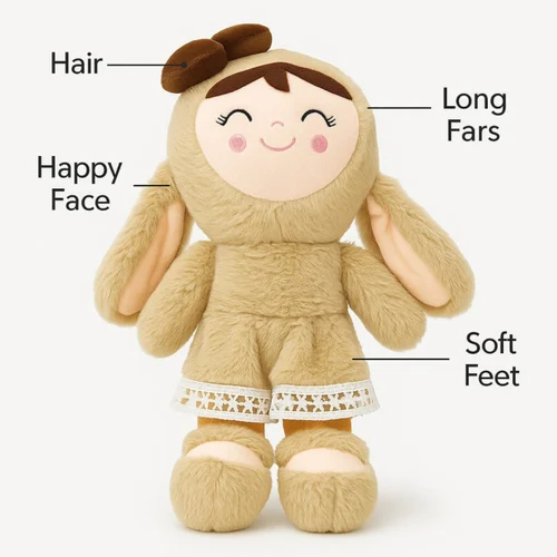 Adorable Kids Plush Doll Soft Toy