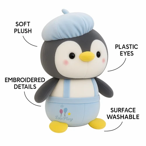 Cute Penguin Soft Toy