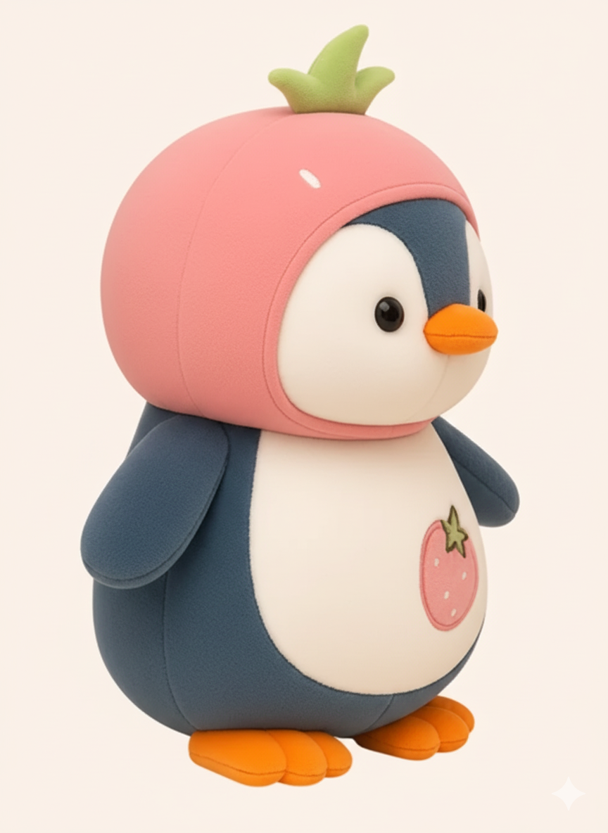 Cute Penguin Soft Toy